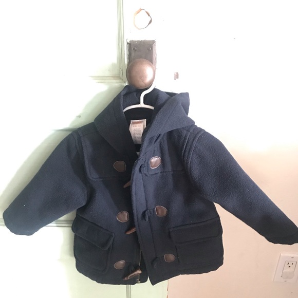 Navy baby peacoat 12-24 months - Picture 2 of 3
